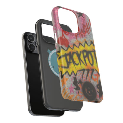 MagSafe "JACKPOT!" airbrush iPhone case