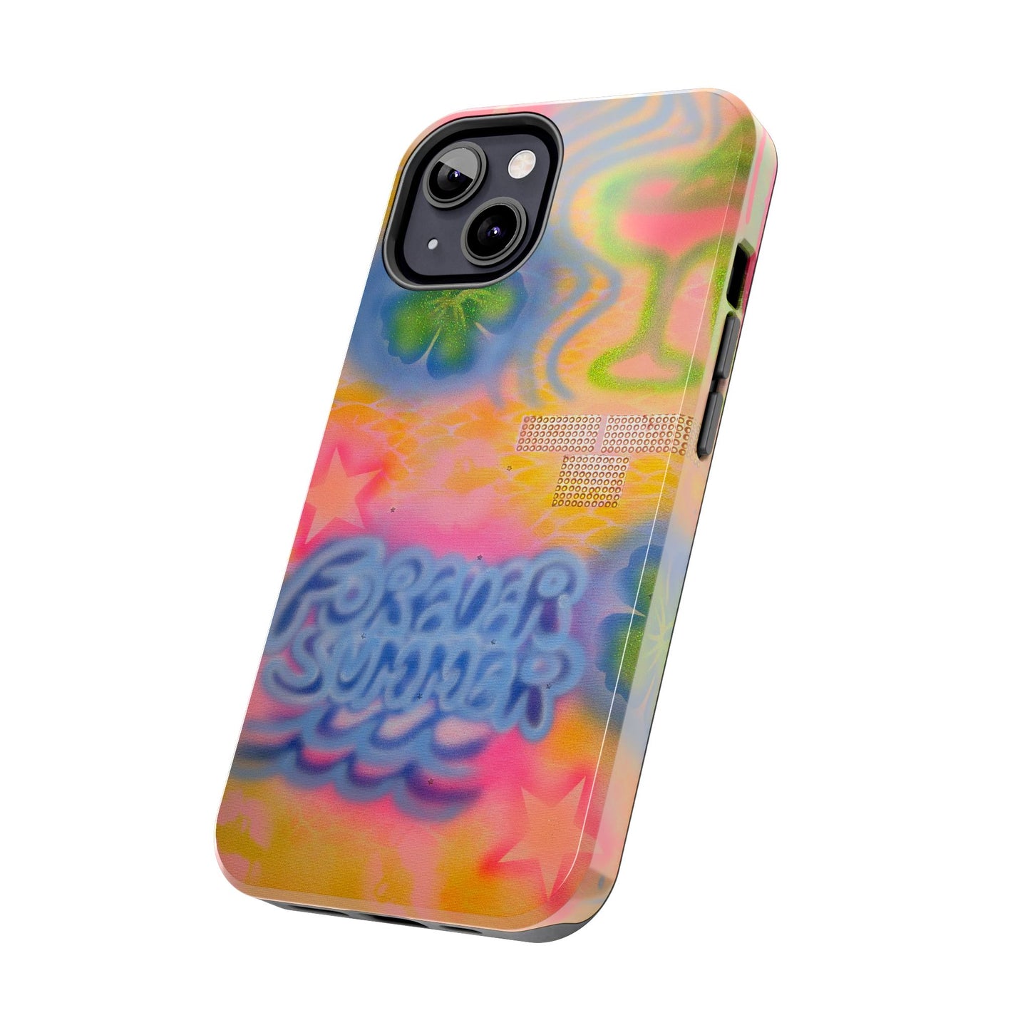 "forever summer" airbrush iPhone case