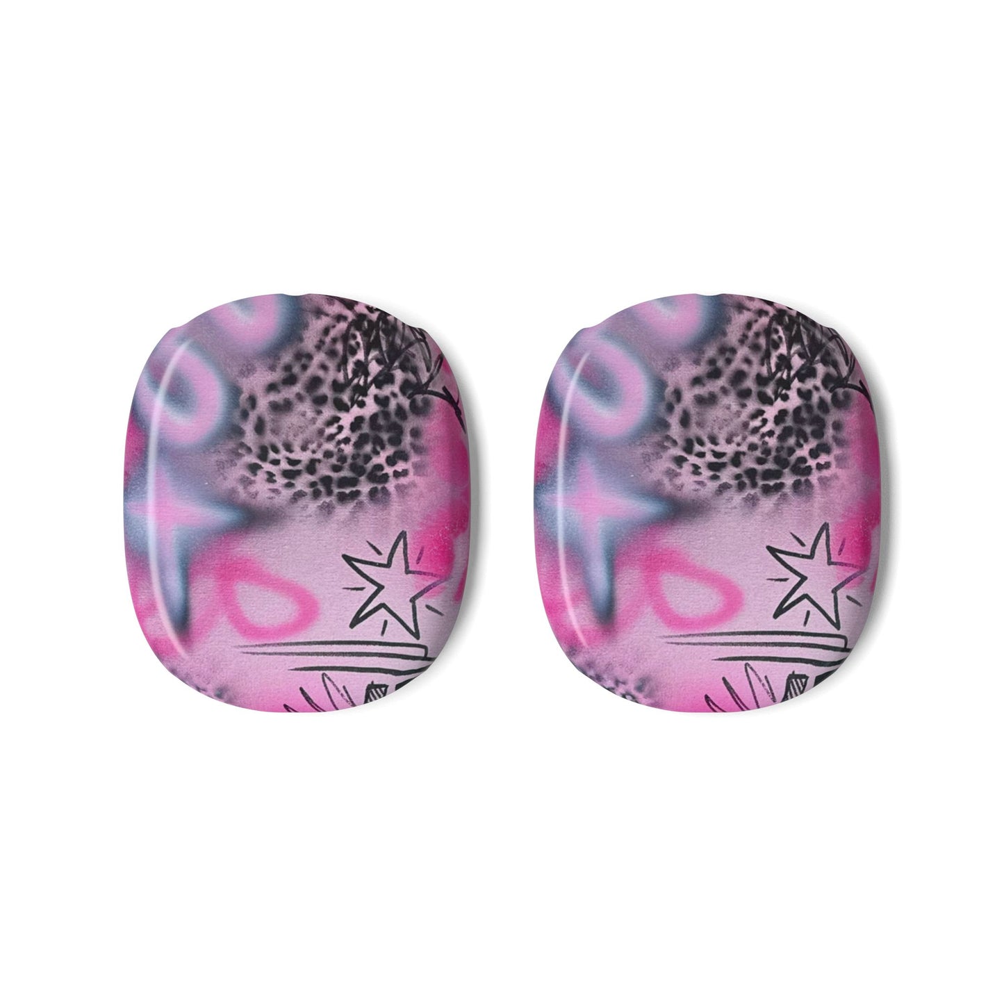 "onyx cheetah" airbrush airpod max covers