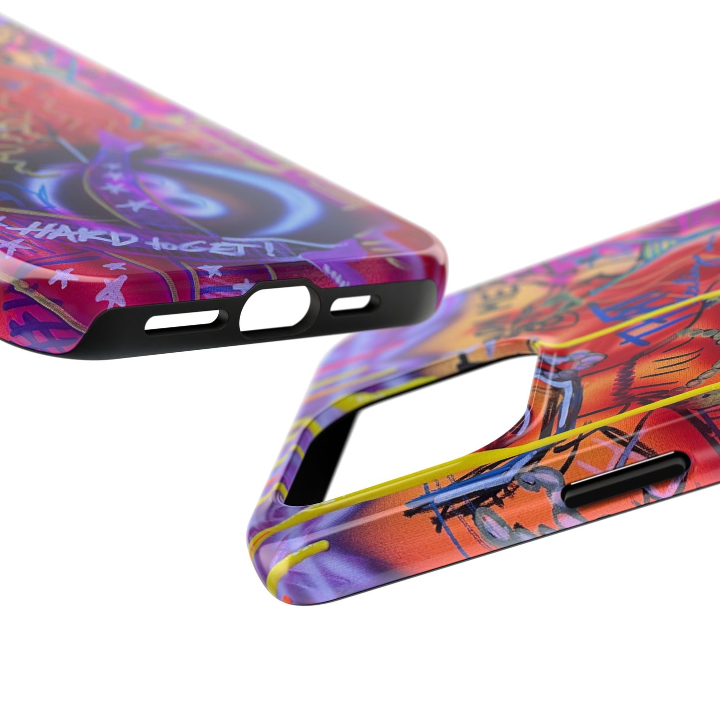 "shots on me" airbrush iPhone case