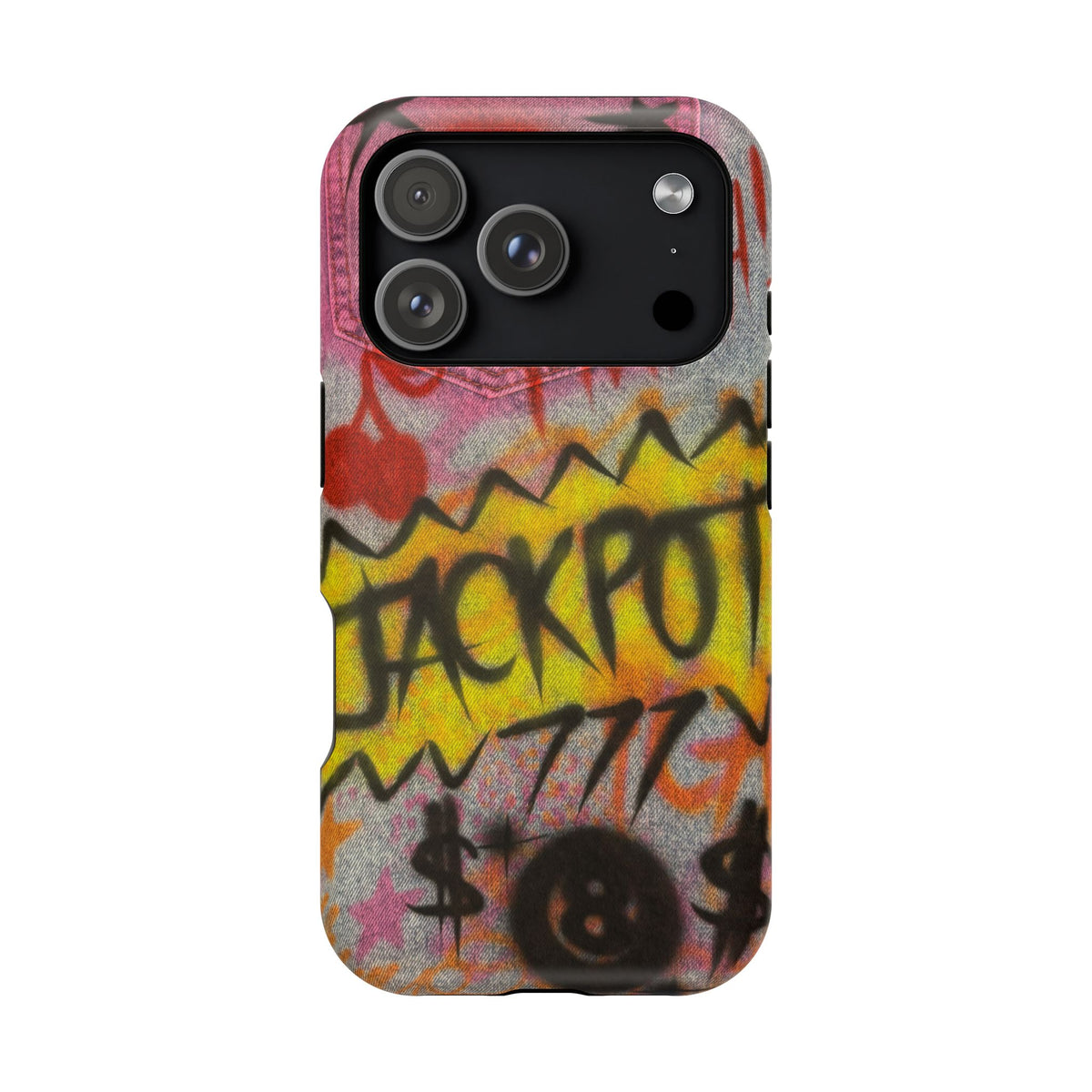 MagSafe "JACKPOT!" airbrush iPhone case