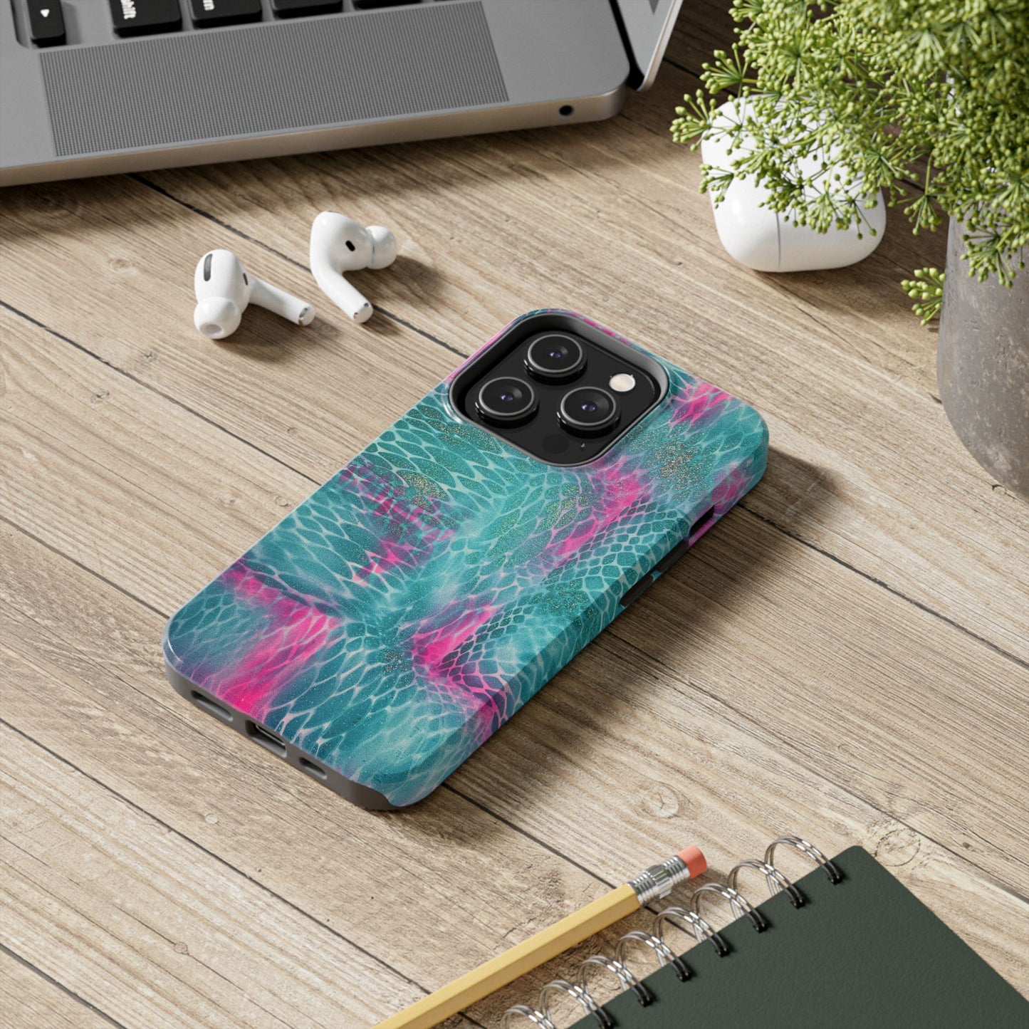 "snake skin" airbrush iPhone case