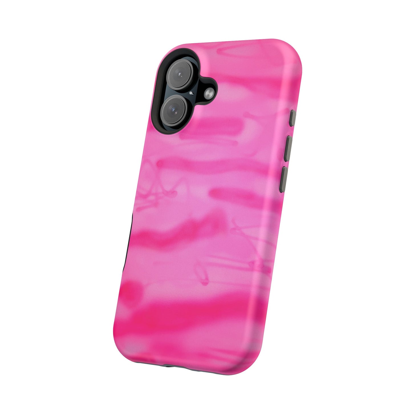MagSafe "pink camo" airbrush iPhone case
