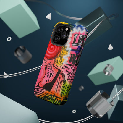 MagSafe „Lost in Paradise“ Airbrush-iPhone-Hülle