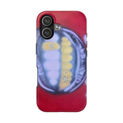 "bite me bling" airbrush iPhone case