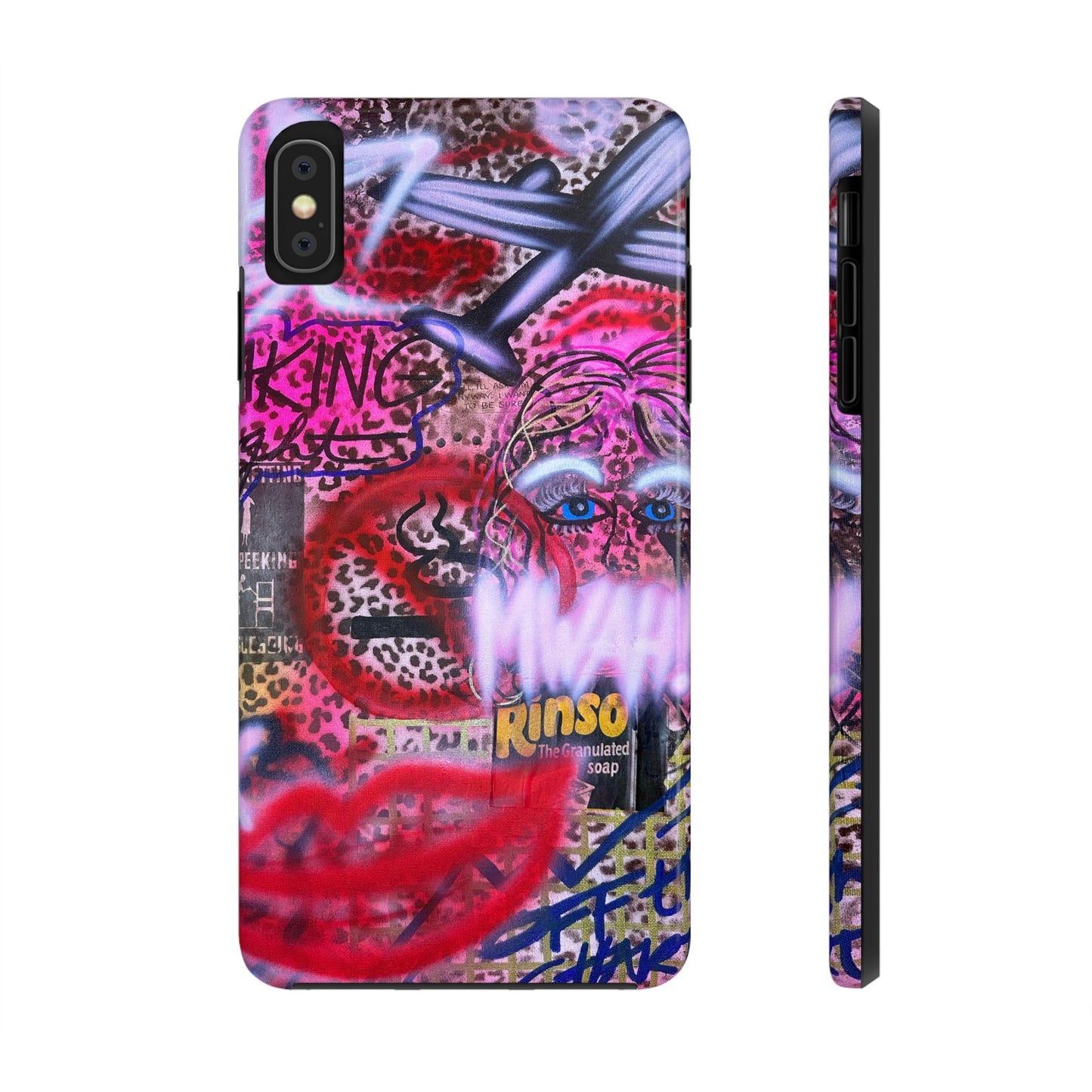 "taking flight" airbrush iPhone case