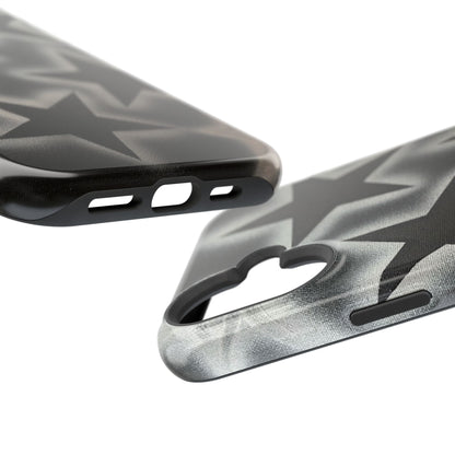 MagSafe "chrome stars" airbrush iPhone case