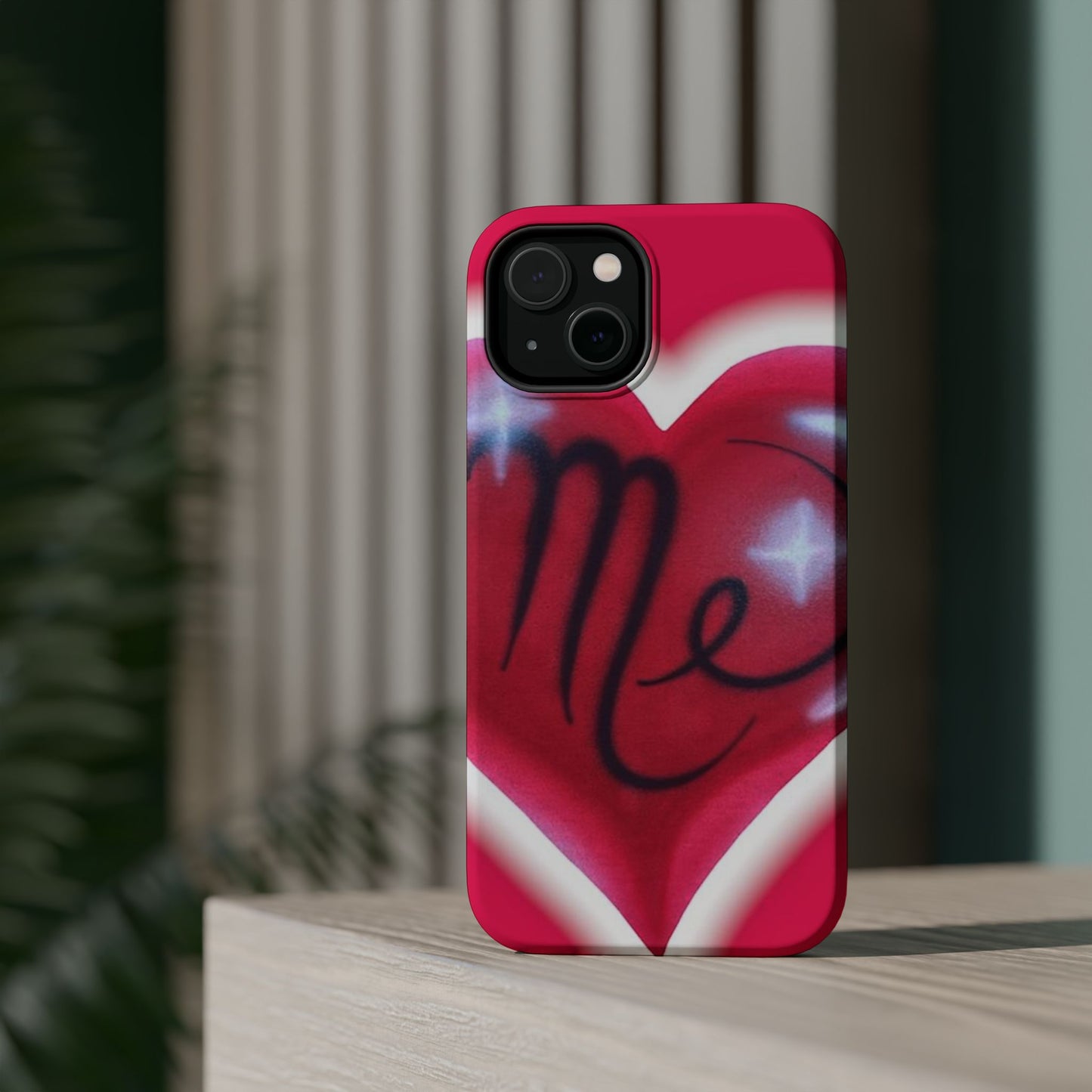 MagSafe "i <3 me" Airbrush iPhone Hülle