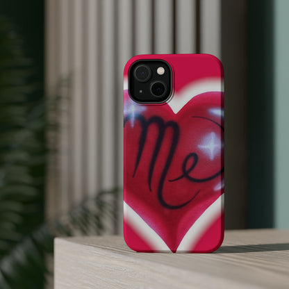 MagSafe "i <3 me" Airbrush iPhone Hülle