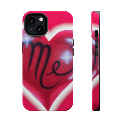 MagSafe "i <3 me" Airbrush iPhone Hülle