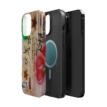 MagSafe "very cherry" airbrush iPhone case