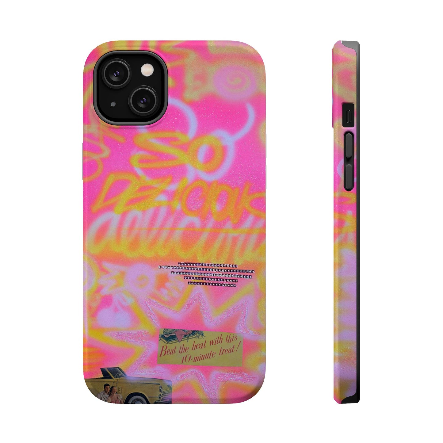 MagSafe "so delicious" airbrush iPhone case