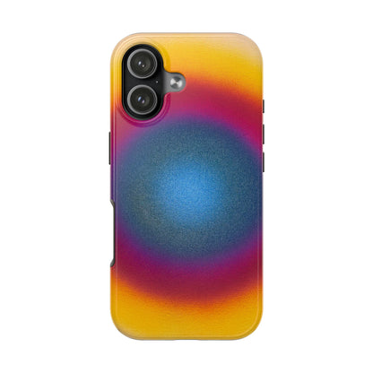 "blue raspberry aura" airbrush iPhone case