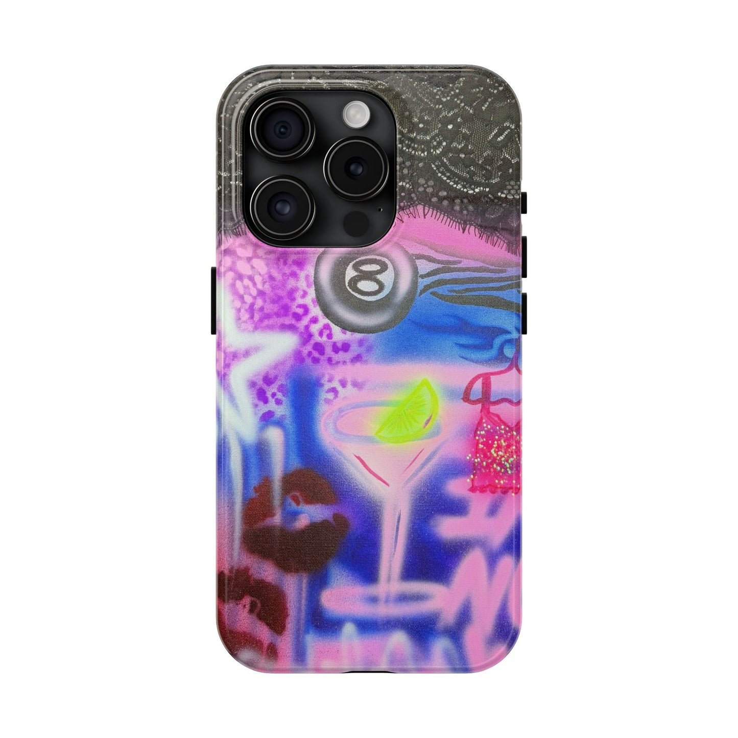"dream life" airbrush iPhone case