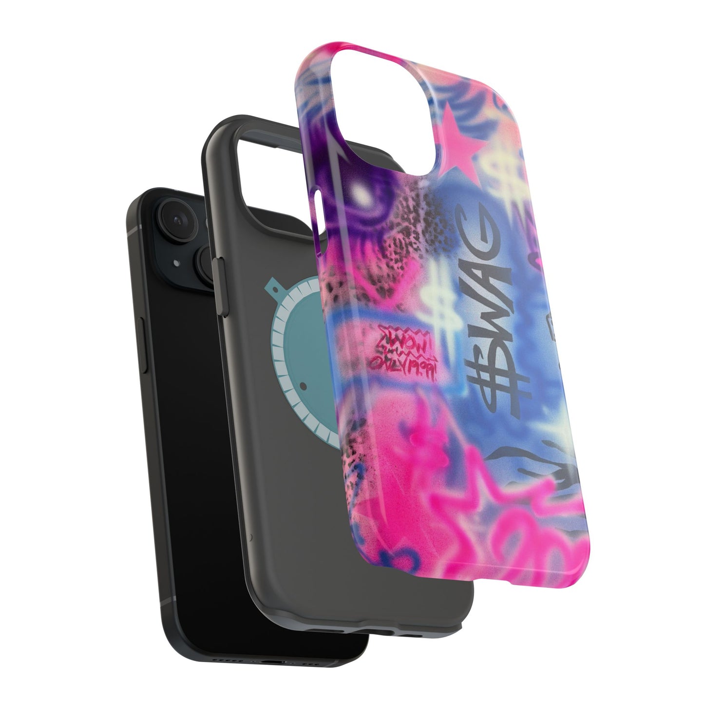 MagSafe "$wag" airbrush iPhone case