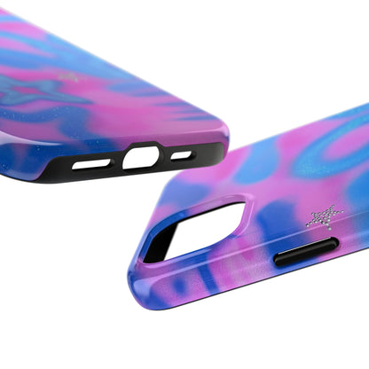 "blue camo" airbrush iPhone case
