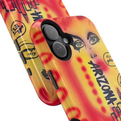 MagSafe "tempe, az" airbrush iPhone case