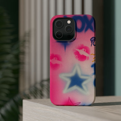 MagSafe "star symbol" airbrush iPhone case
