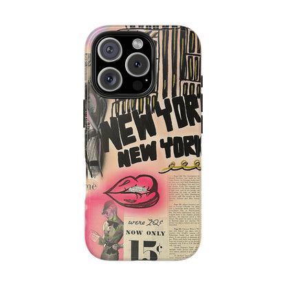 "new york, new york!" airbrush iPhone case
