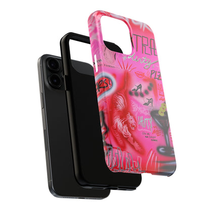 "extra dirty, plz!" airbrush iPhone case