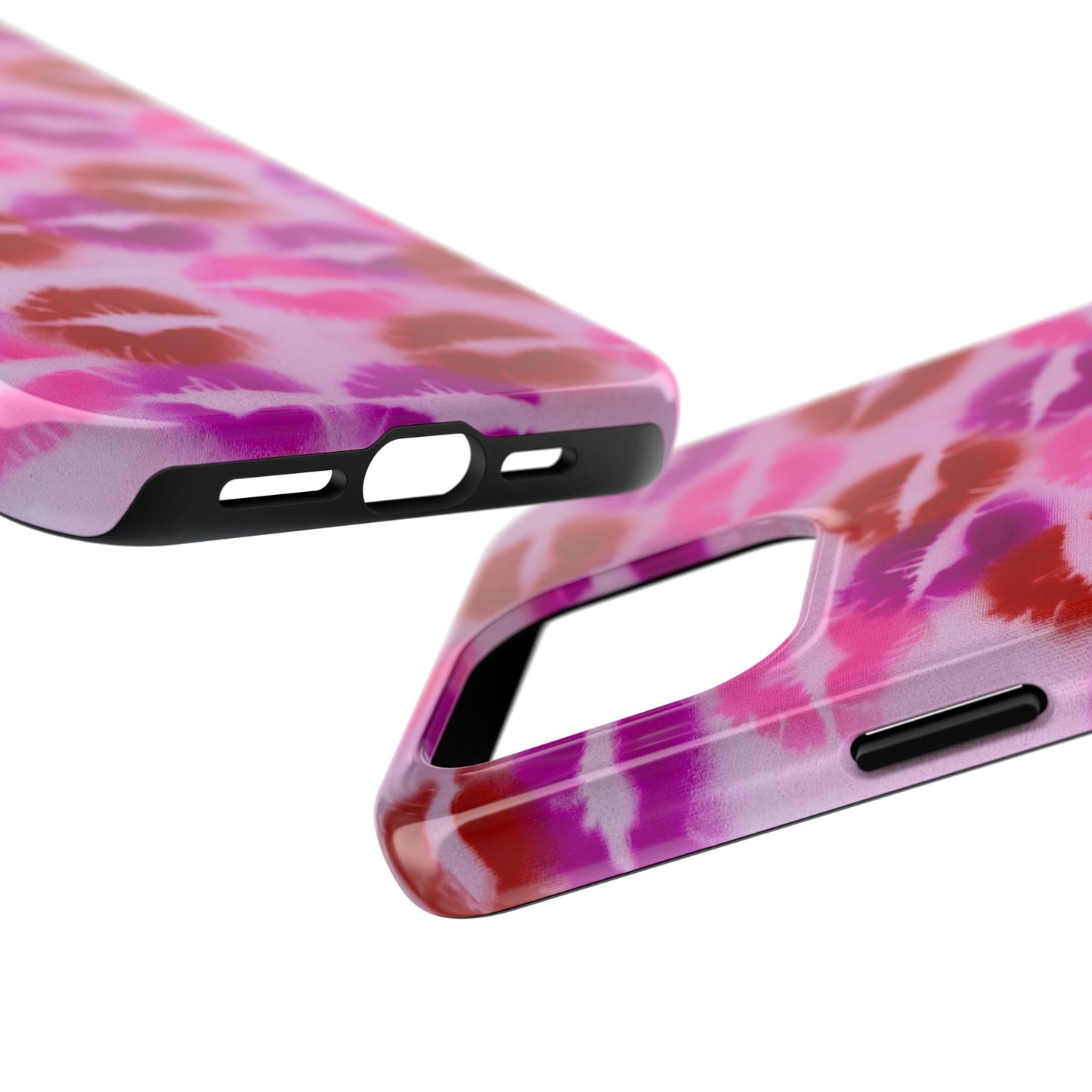 "mwah" airbrush iPhone case