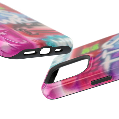 MagSafe „its ur WRLD“ Airbrush iPhone Hülle