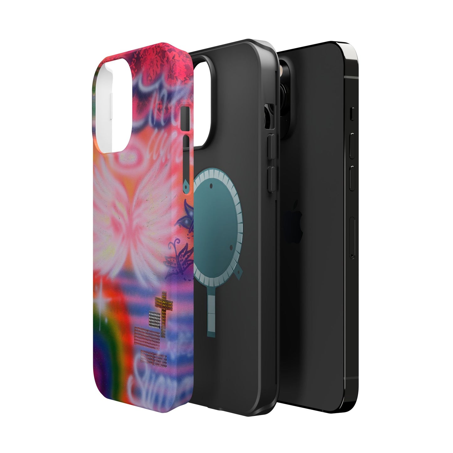 MagSafe "summer bliss" airbrush iPhone case