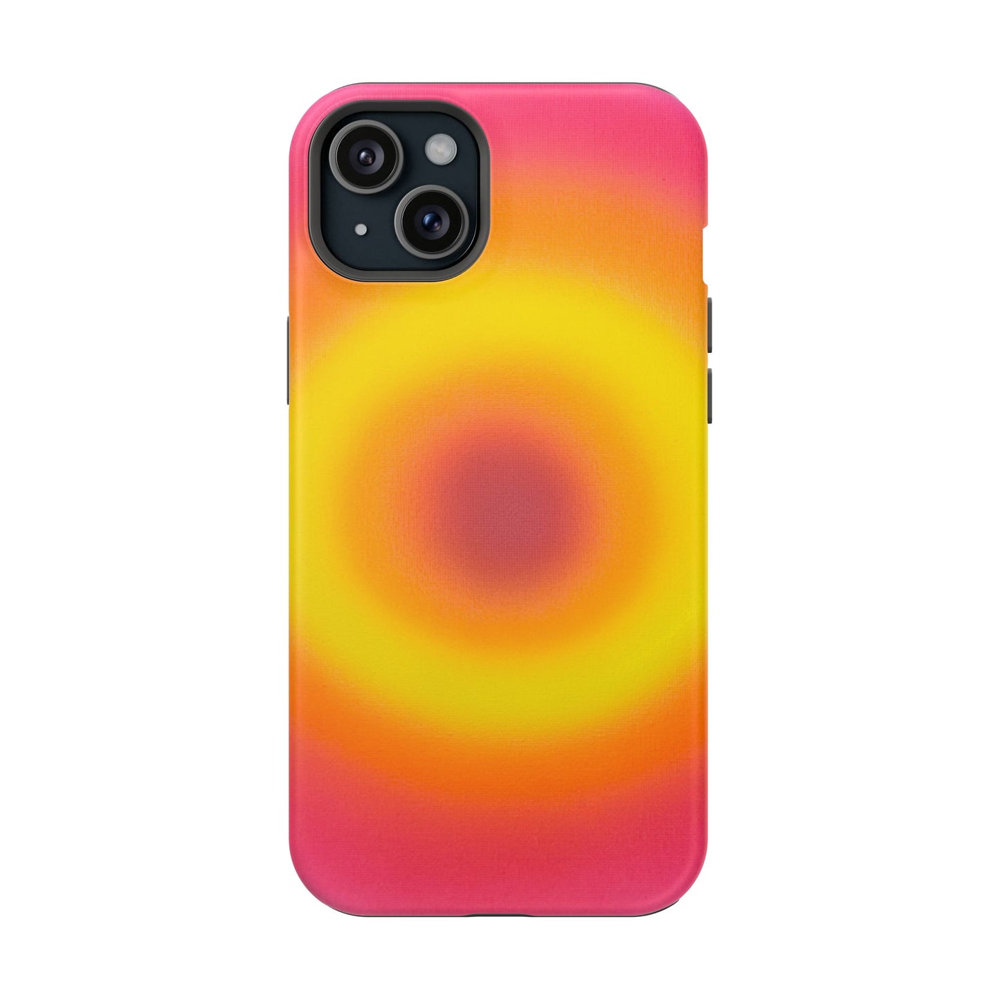 MagSafe "Pink Lemonade Aura" Airbrush iPhone Case