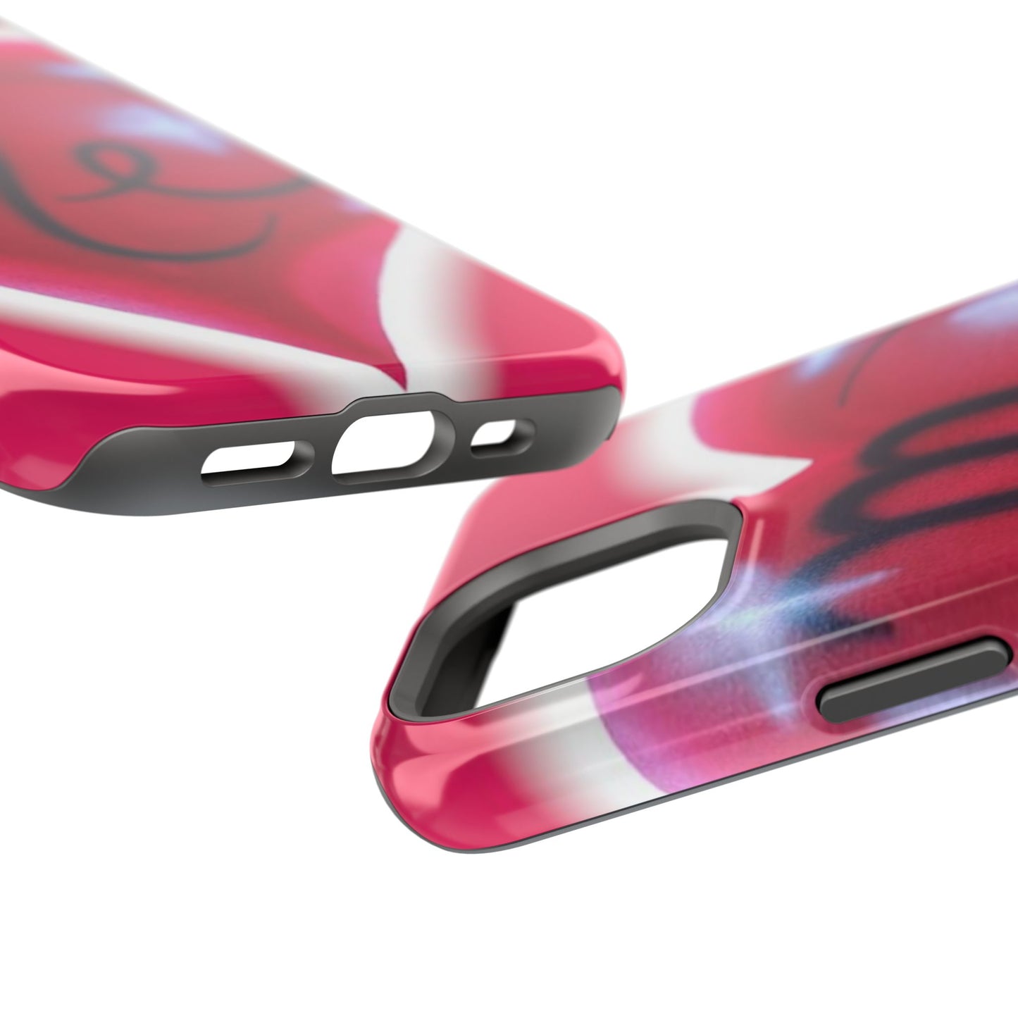 MagSafe "i <3 me" Airbrush iPhone Hülle