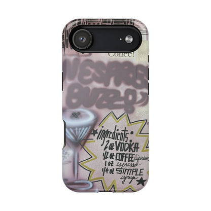 MagSafe "espresso martini" airbrush iPhone case