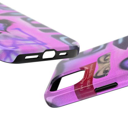 "Lila Prinzessin" Airbrush iPhone Hülle
