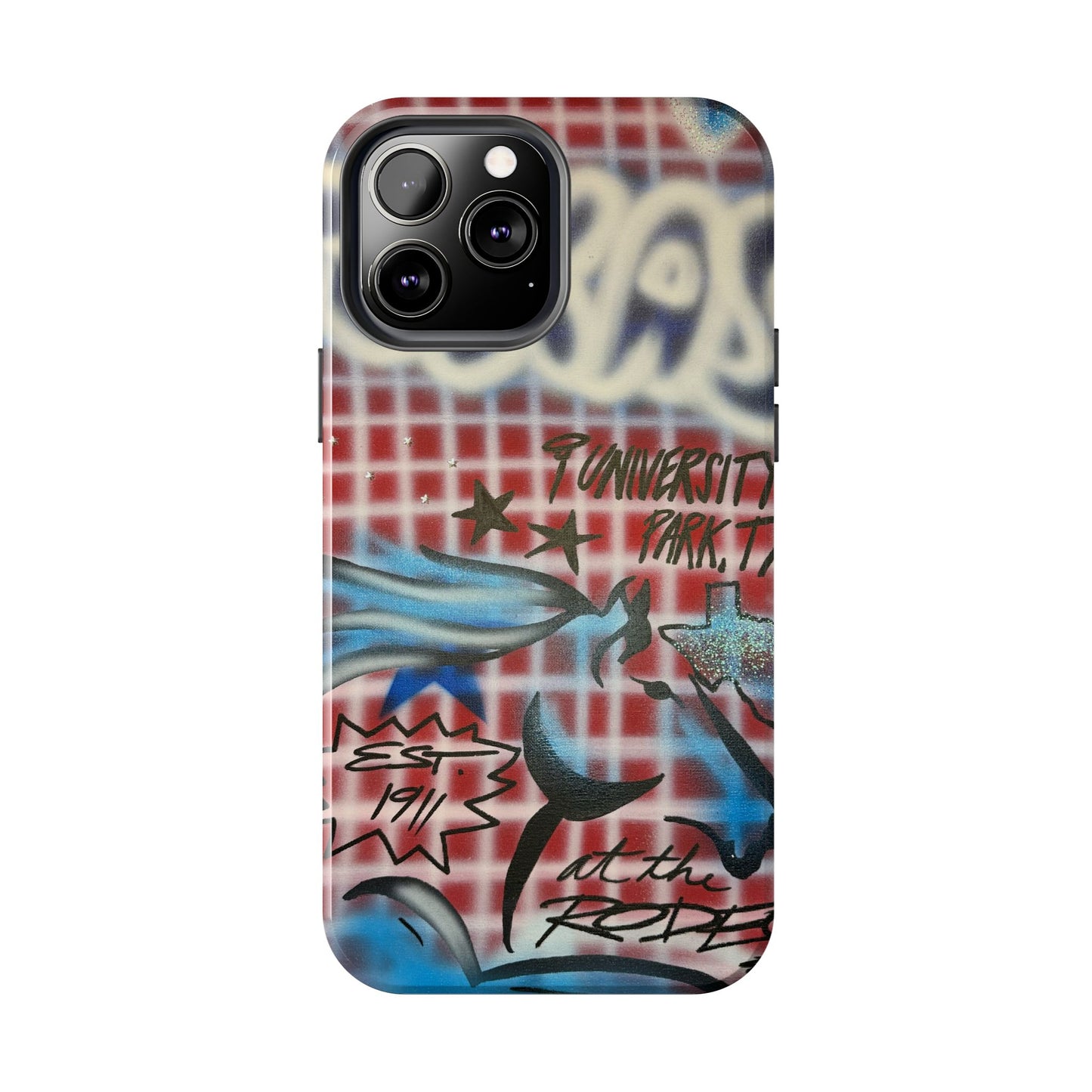 "texas" airbrush iPhone case