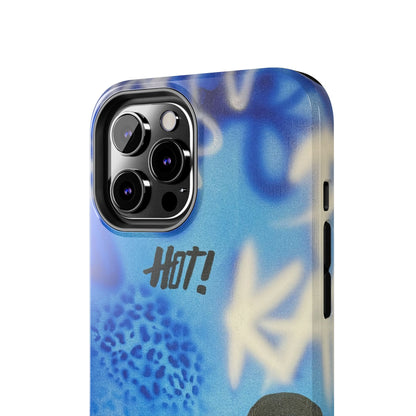 "brilliant blues" airbrush iPhone case