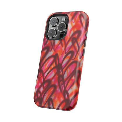 MagSafe „Graffiti Love“ Airbrush iPhone Hülle