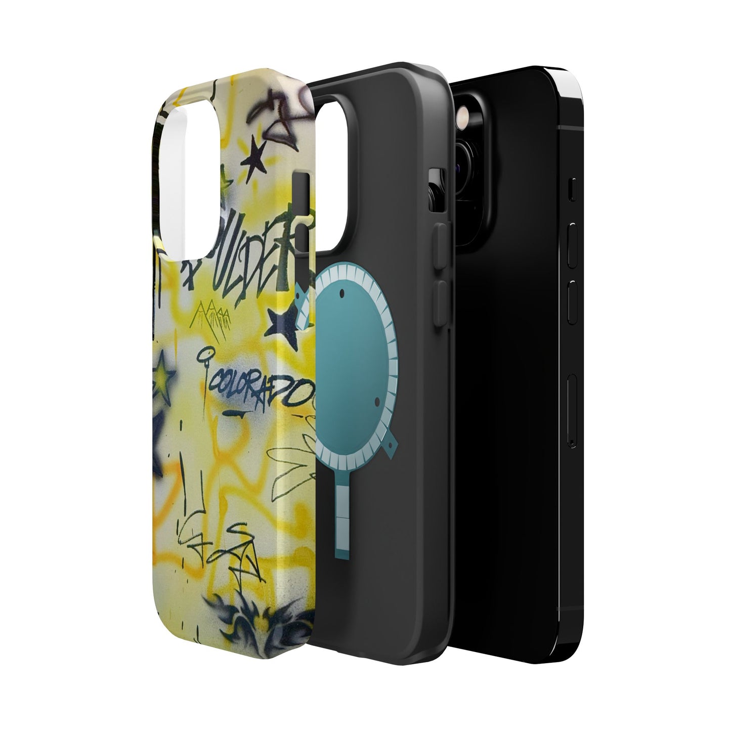 MagSafe "boulder" airbrush iPhone case