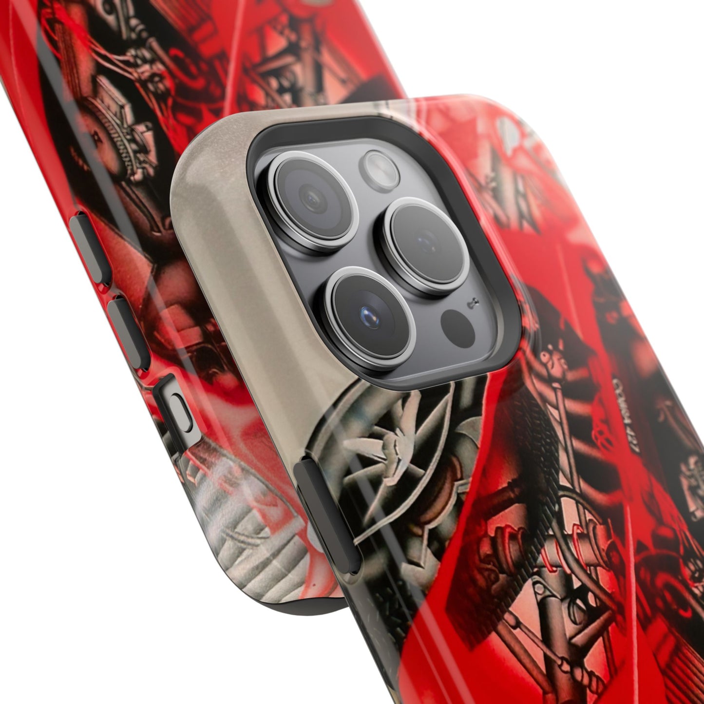 MagSafe "Cobra Phantom" Airbrush iPhone Hülle