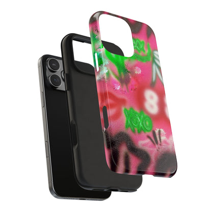 "electr!c dreamz" airbrush iPhone case