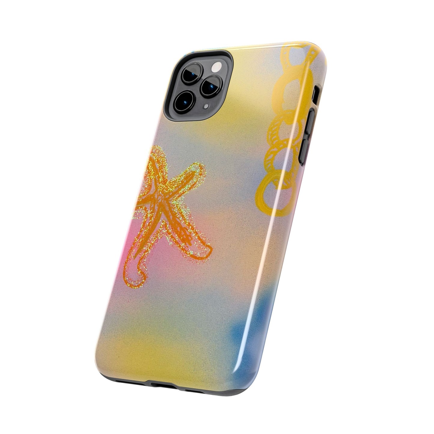 "sweet starfish" airbrush iPhone case