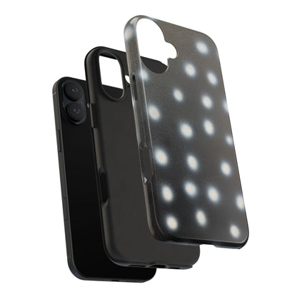 "coconut noir polka dot" airbrush iPhone case