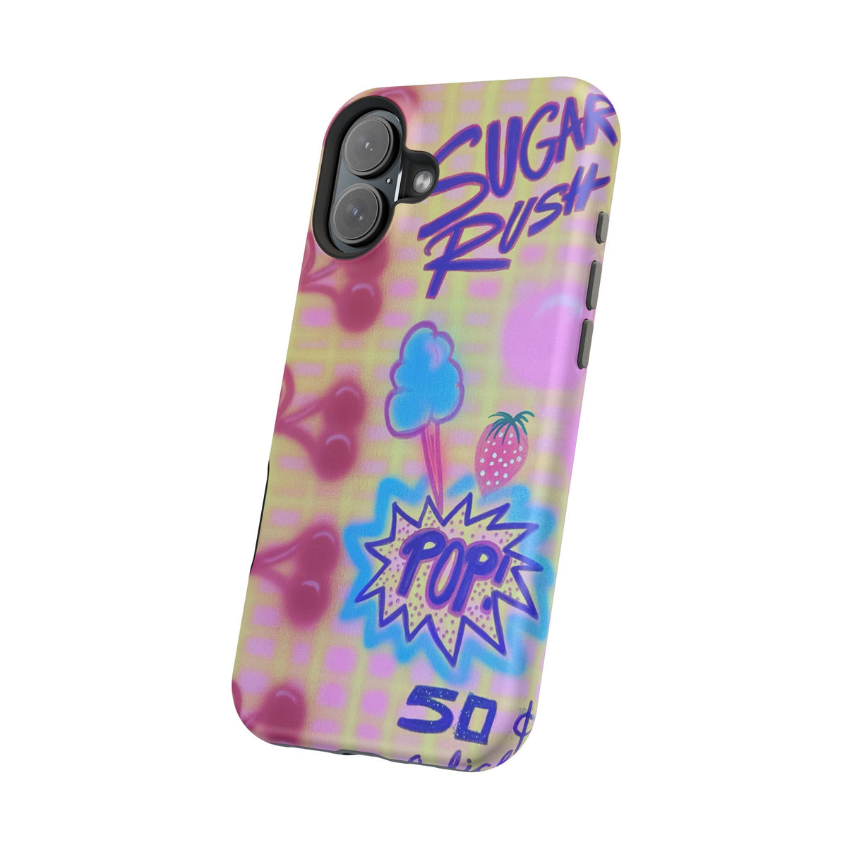 MagSafe "sugar rush" airbrush iPhone case