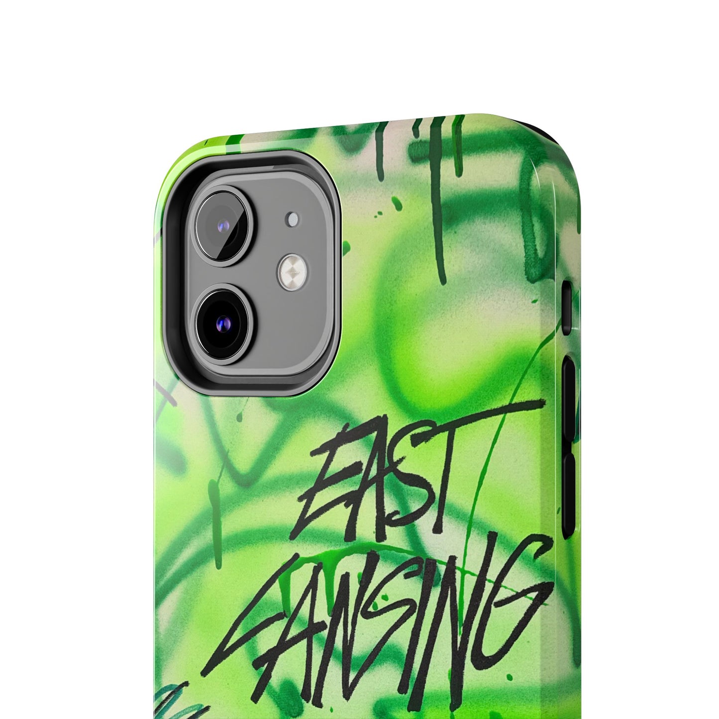 "east lansing, mi" airbrush iPhone case