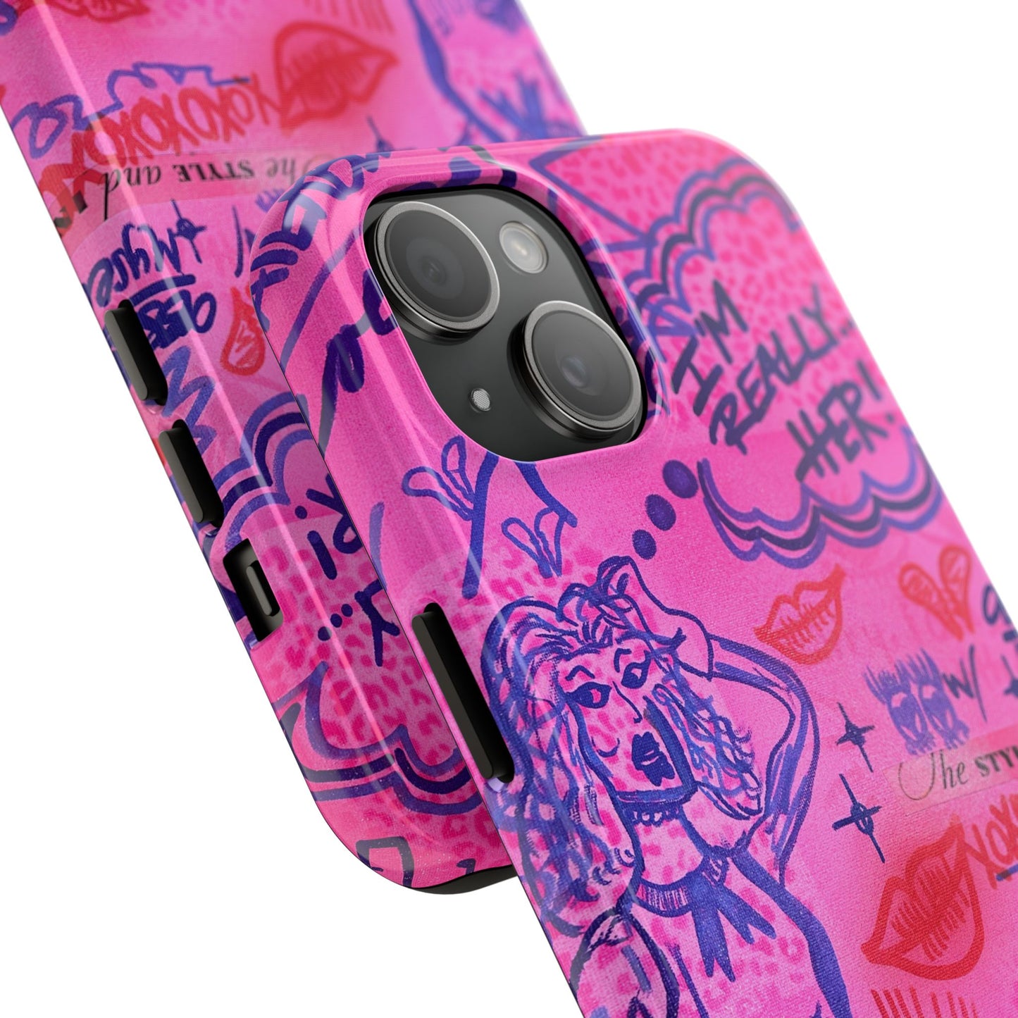 "really "HER!" airbrush iPhone case