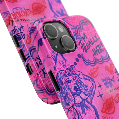 "really "HER!" airbrush iPhone case