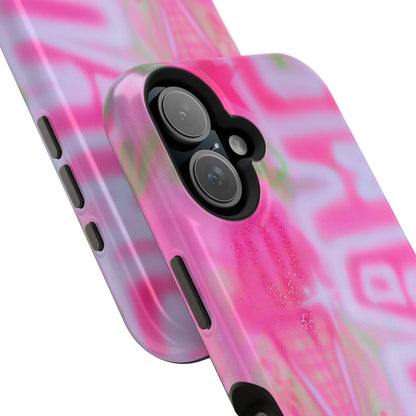 MagSafe "sunset sorbet" airbrush iPhone case