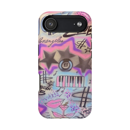 MagSafe "jazz club" airbrush iPhone case