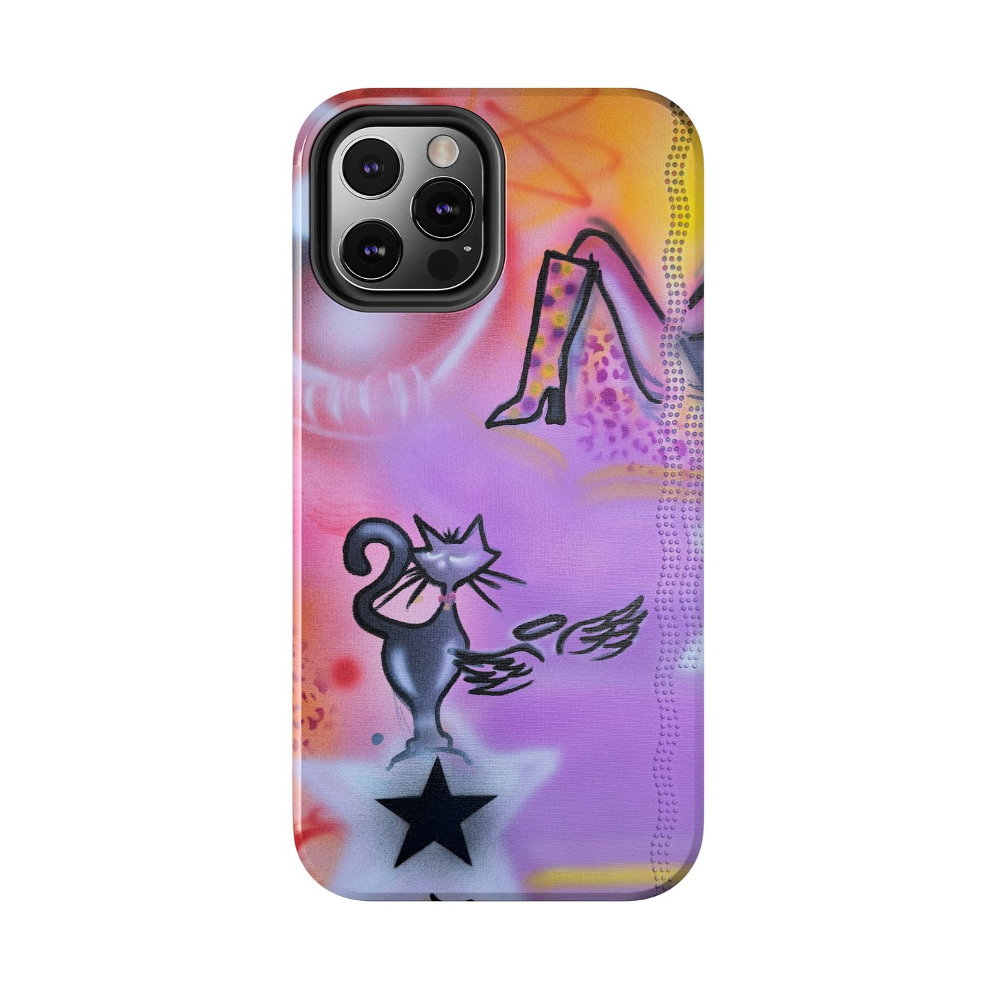 x maya cain airbrush iPhone case