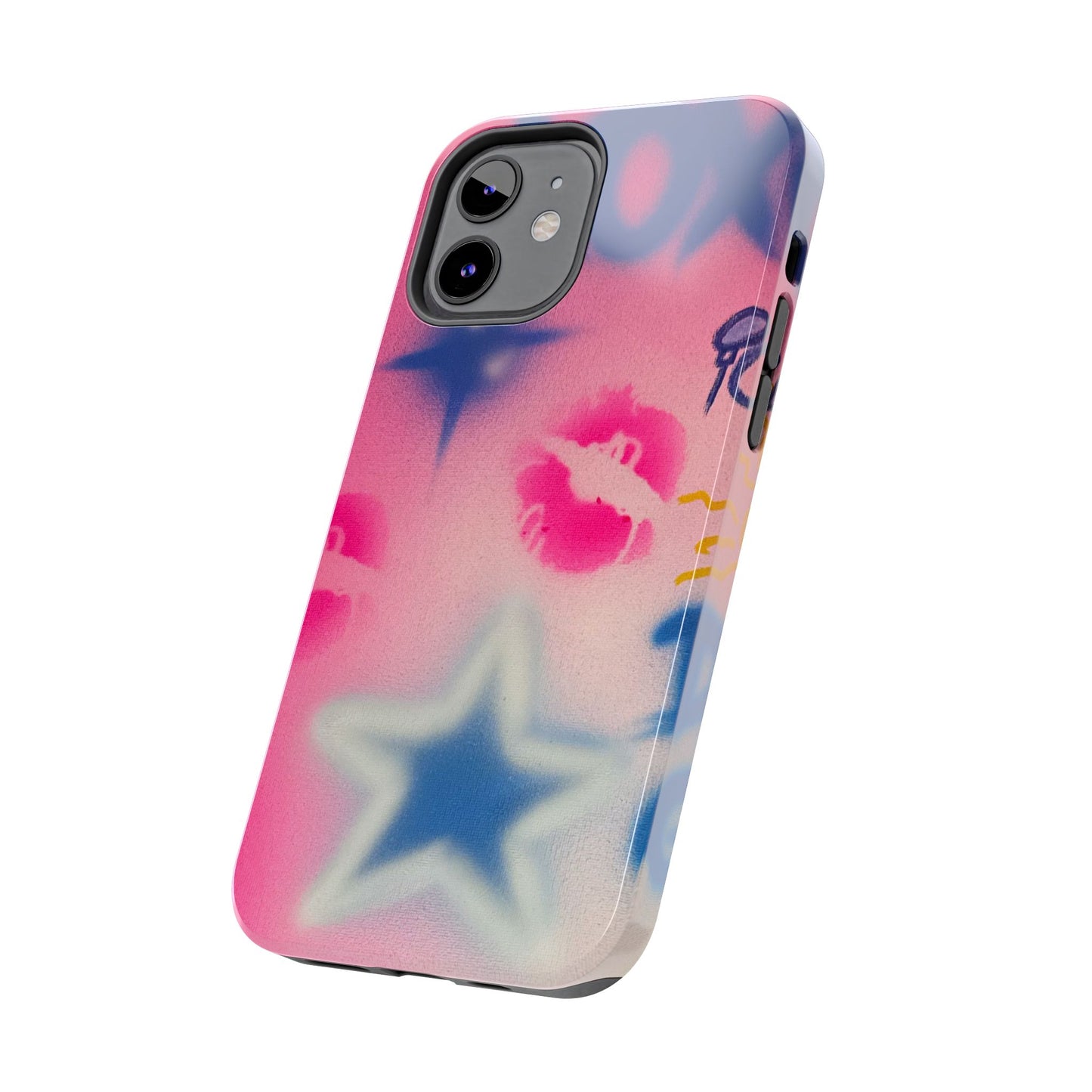 "star symbol" airbrush iPhone case