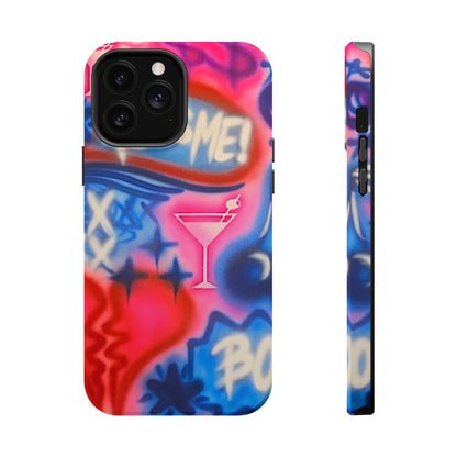 MagSafe "kiss me pt. 2" Airbrush iPhone Hülle