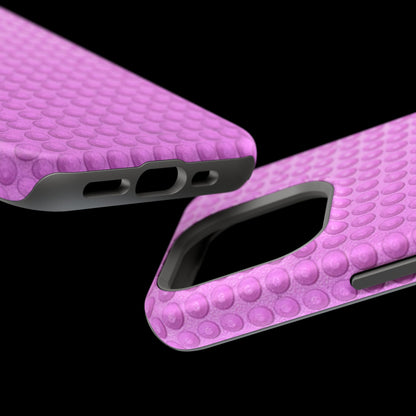 MagSafe "pink studs" airbrush iPhone case
