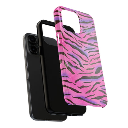 "glitter zebra" airbrush iPhone case